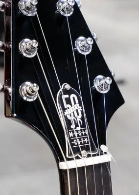 Gibson - 50th Anniversary Les Paul Music City Special Electric Guitar with Softshell Case - Wine Red 2